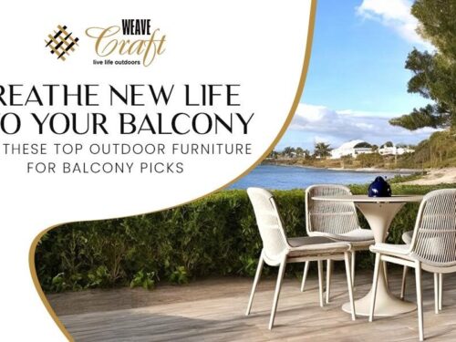 Outdoor furniture for balcony