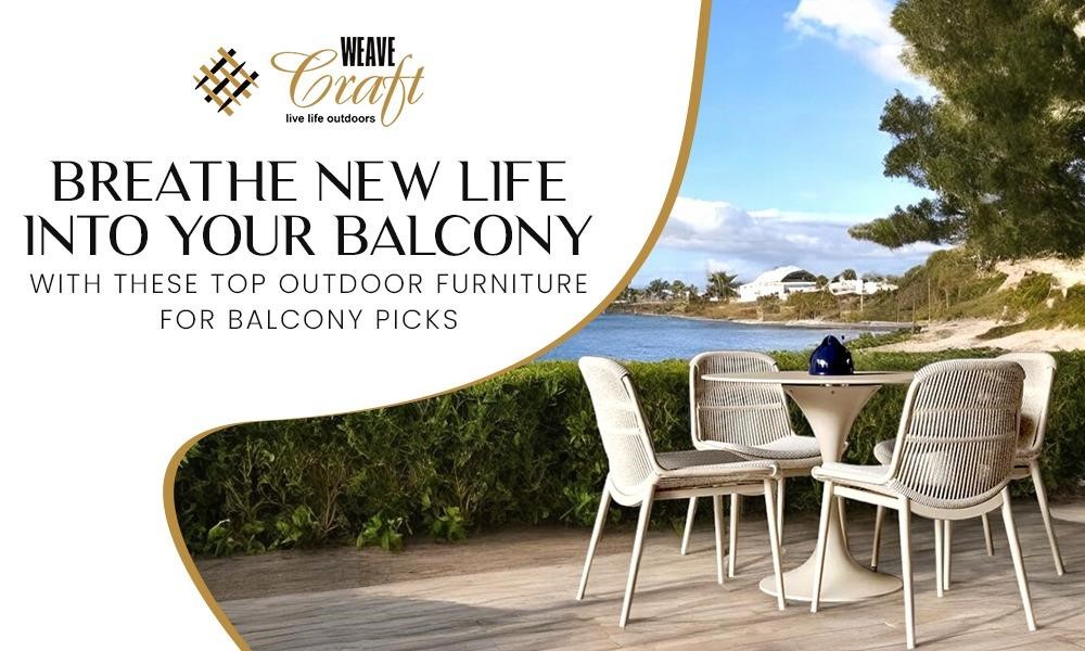 Outdoor furniture for balcony